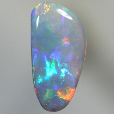 SOLID SEMI BLACK OPAL Continual bright rolling flashes
